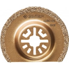 Насадка шлифовальная сегментная ШВС-65 UniLock 65 мм, OIS-хвост ЗУБР Профессионал 15563-65