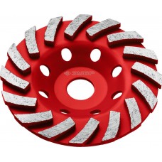 Чашка алмазная шлифовальная сегментная d 125 мм ЗУБР Турбо 33378-125