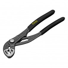 Клещи переставные, кнопочный механизм, обливные рукоятки, 180 мм Denzel (17905)