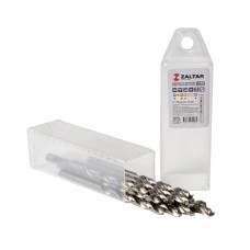 Комплект свёрл по металлу индустриальных, 10 шт, DIN 338, HSS-G, Тип N, 5xD, O4.20 мм (ZA-73042-S10)