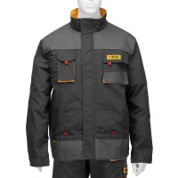 Куртка профессиональная рабочая, 65% полиэстер 35% хлопок, XXXL Denzel (90381)
