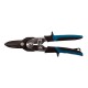 Ножницы по металлуPiranhaусиленные, 255 мм, прямой рез, сталь СrMo, двухкомпонентные рукоятки Gross