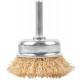 Щетка для дрели, тип Чашка, латун. витая проволока 0,3 мм, 50 мм, блистер, CUTOP Profi (82-910)
