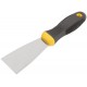 Шпатель, нерж.сталь, черно-желтая прорезин.ручка 2 ( 50 мм) (06683)