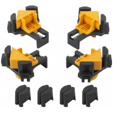 Струбцины угловые нейлоновые, набор 4 шт., 5-22 мм (59290)