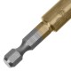 Сверло по металлу, 10 мм, HSS, нитридтитановое покрытие, шестигранный хвостовик Matrix (717952)