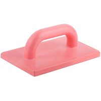 Терка полиуретановая облегченная красная 140х230 мм (05452)