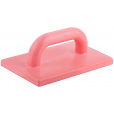 Терка полиуретановая облегченная красная 140х230 мм (05452)