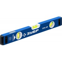 Уровень с усиленным профилем ПРО 400 мм ЗУБР Профессионал 34590-040