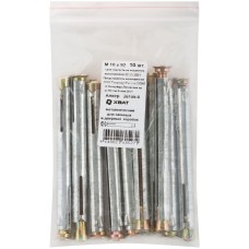 Анкер металлический для оконных и дверных коробок М 10 х 92 10 шт Фасовка (26109-0)