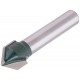 Фреза пазовая V-образная DxHxL=12х12х47,7 мм (3603-081212)