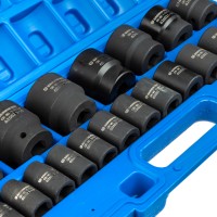 Набор ударных головок дюймовых 38 мм, 1/2