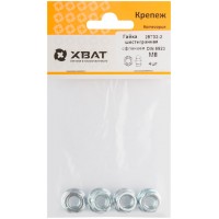 Гайка шестигранная с фланцем (DIN 6923) М8 (фасовка 4 шт) (28732-2)