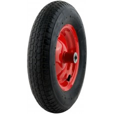 Колесо запасное 400х90x230 мм для тачки 77556 ( 4,80/4,00-8 ) ( посадка ширина 130 мм, диаметр 16 мм ) (77566)