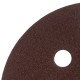 Круг абразивный на ворсовой подложке под липучку, перфорированный, P 100, 125 мм, 5 шт Сибртех (738057)