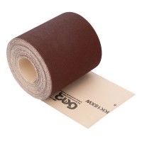 Шкурка на тканевой основе, KK18X W, зернистость 25Н(P 60) бобина 200мм х 20 м, водостойкая, 