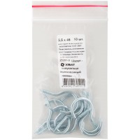 Шуруп-полукольцо оцинкованный 3,5 х 45, 10 шт Фасовка (25201-0)