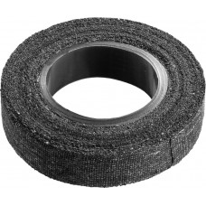 Изолента х/б 18 мм х 15 м, 1 000 В, черная СИБИН 1230-15