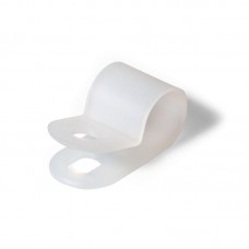 Скоба пластиковая СНК 6 (100шт) (Fortisflex) (66445)