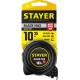 Рулетка с двумя фиксаторами BlackMax 10 м х 25 мм Professional STAYER 3410-010
