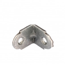 Уголок мебельный усиленный, 2 мм, 20 х 20 х 16 мм, цинк Сибртех (46512)