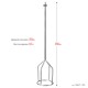 Насадка-миксер М14, d120 мм, для гипсовых смесей и наливных полов ЗУБР МНГ-120