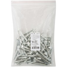 Болт 6-гранная головка (полная резьба) М6 х 50 100 шт DIN933 Фасовка (27150-0)