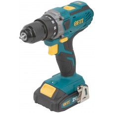 Дрель-Шуруповерт акк. 20 В; 0-400/1400 об/мин; 40 Нм; 2 (Li-Ion) 2,0 Ач; 1,25 ч.; рез. накл.; кейс (79901)