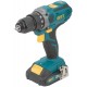 Дрель-Шуруповерт акк. 20 В; 0-400/1400 об/мин; 40 Нм; 2 (Li-Ion) 2,0 Ач; 1,25 ч.; рез. накл.; кейс (79901)