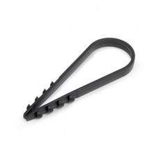 Дюбель-хомут ДХ 19–25 (черн) (100шт) (Fortisflex) (59566)