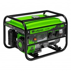 Генератор бензиновый БС-2800, 2.5 кВт, 230В, четырехтактный, 15 л, ручной стартер Сибртех (94543)