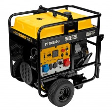 Генератор бензиновый PS-180EAD-3, 18 кВт,230/400 В, 65л, разъем ATS,перекл.режима,эл.старт Denzel (946994)