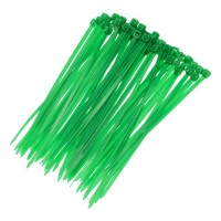 Хомуты, 100 x 2.5 мм, пластиковые, зеленые, 100 шт Сибртех (45510)