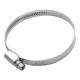 Хомуты нержавеющая сталь, Стандартное болтовое крепление 50-70 мм, 50 штук в упаковке, ширина 9 мм Сибртех (47584)