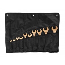 Набор ключей гаечных рожковых двусторонних искробезопасных (8-32) BeCu № A-10, HORTZ