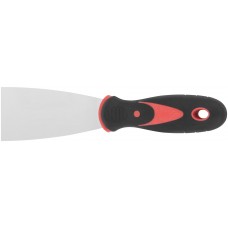 Шпатель, нерж.сталь, прорезиненная ручка 2 (50 мм) (06703)