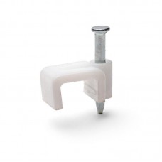 Скоба пластиковая СПП 12 (20шт) (Fortisflex) (49455)