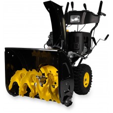 Снегоотбрасыватель CHAMPION ST861E (10лс61см6F/2Rколеса4л90,5кг эл.стартер,фара,обогрев,зимний дв.) (ST861E)