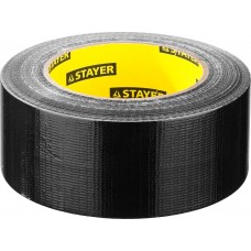 Лента армированная 48 мм, 45 м, черная STAYER Professional 12086-50-50