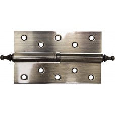 Петля карточная разъёмная правая 125?75?2.5 мм цвет старая латунь AB 2 шт ЗУБР 37605-125-5R