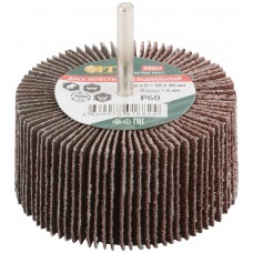 Диск лепестковый для дрели радиальный 80х40х6 мм Р 60 (39603)