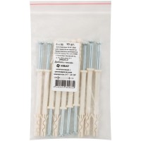 Дюбель-гвоздь нейлоновый с цилиндрической манжетой LYT LK SP 6 х 80, 10 шт. Фасовка (24625-0)