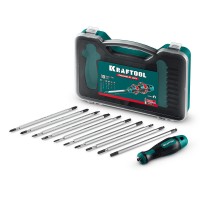 Набор: отвертка с переставными стержнями, 20 шт Double 20 KRAFTOOL 25817