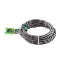 Леска для триммера квадратная витая, армированная алюминием, 2.4 мм х 10 м, Сибртех (961995)