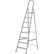 Лестница-стремянка алюминиевая, 8 ступеней, вес 5,53 кг (65346)