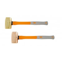 Молот (4 фунта) AlCu рукоятка фиберглас искробезопасная 191D-1004, HORTZ