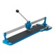 Плиткорез ручной монорельсовый 750 х 14 мм, ходовая каретка, 9/4 регулировка подшипников, литая станина Барс (87592)
