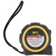Рулетка Смарт, калибр.лента, нейлон.покр., магн.крючок, прорезиненный корпус 5 м х 19 мм