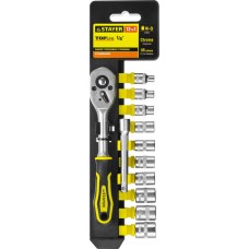 Набор торцовых головок и бит-головок 12 предм., (1/4