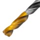 Сверло спиральное по металлу 8 x 117мм, Р6М5, Golden Tip, многогранная заточка Denzel (718282)
